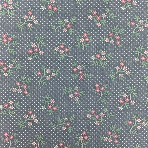 Vintage Wamsutta floral polka dot print 54.5” x 45”